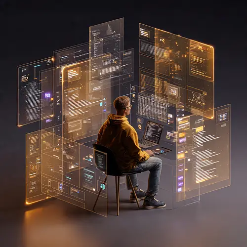 Full-Stack Web Developer timeline visual